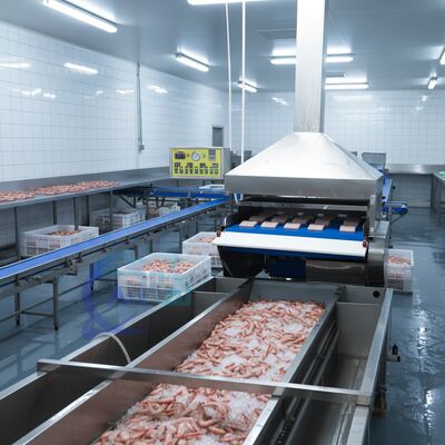 Buen precio Cooler de mariscos baratos máquina de enfriamiento de pescado refrigerador de alimentos Zolim refrigerador de mariscos de alta calidad camarón máquina de enfriamiento inteligente en línea