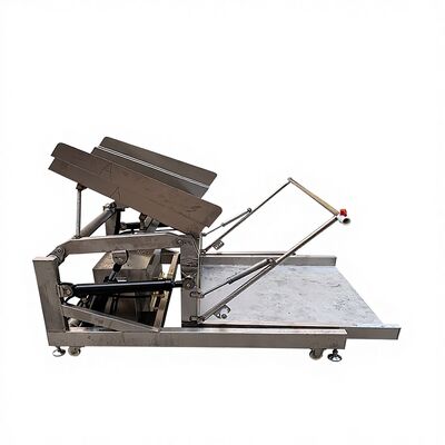 Buen precio Alta estabilidad de la materia prima automática Turner 2.2KW Máquina de giro automático Gran capacidad de la materia prima de elevación del tanque en línea