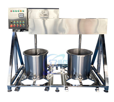 Máquina de remojo de acero inoxidable Multiscene 380V para procesamiento de camarones