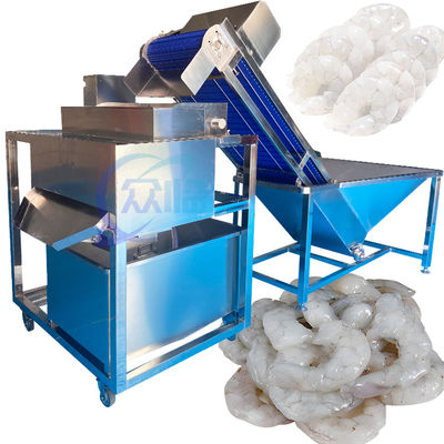 Buen precio Máquina de limpieza de camarón anti-corrosión Práctica 1300x1200x1500mm en línea