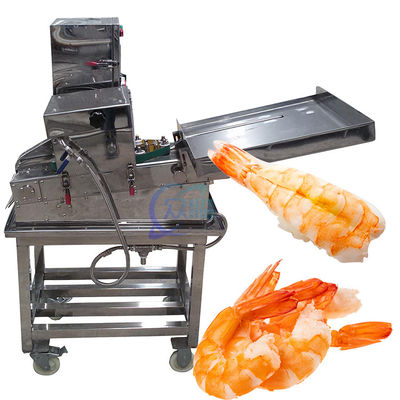 Buen precio Máquina cortadora de camarones de 380V 50Hz, Máquina de abrir el vientre de camarón multiscene en línea