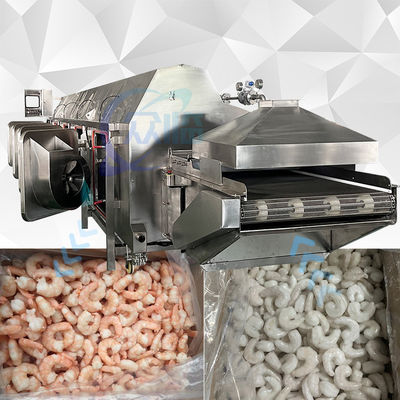 Máquina de vapor de camarón anti-erosión de 380V con múltiples funciones 1300KG