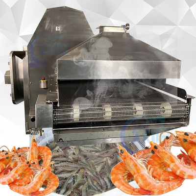 Buen precio Equipo de cocción de camarón de 3.7 kW, máquina de hervir mariscos multiscene en línea