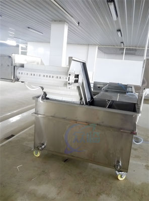 Buen precio Unidad industrial de procesamiento de pescado congelado anticorrosión 4300x1500x1206mm en línea