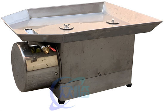 Máquina de corte de camarón duradera de acero inoxidable, peladora de camarón de 120W y máquina de devine