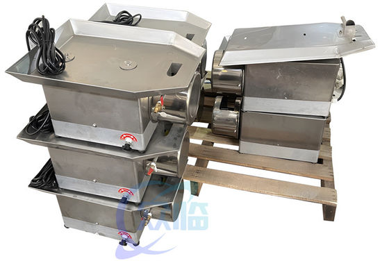 40-60pcs/min Máquina de corte de camarón Práctico para la apertura de nuevo