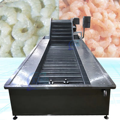 Buen precio 2.22KW Máquina duradera de procesamiento de camarones Multiscene para la congelación de pescado en línea
