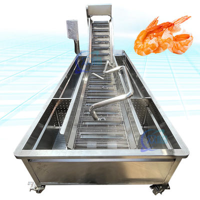 Buen precio Máquina de procesamiento de camarones de salmón a prueba de agua en línea
