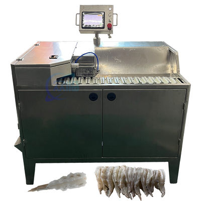 Buen precio Máquina para pelar camarones industriales multiscene 1500W para la tienda de alimentos en línea