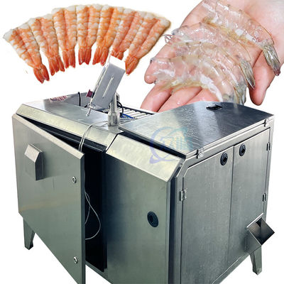Buen precio Exfoliador de camarón eléctrico comercial duradero de múltiples funciones 70pcs/min en línea