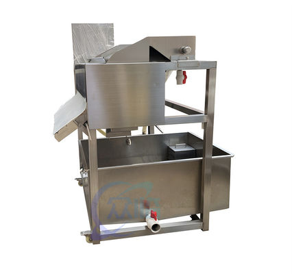 Máquina de limpieza de carne de camarón resistente, máquina de separación de impurezas de camarón a prueba de agua