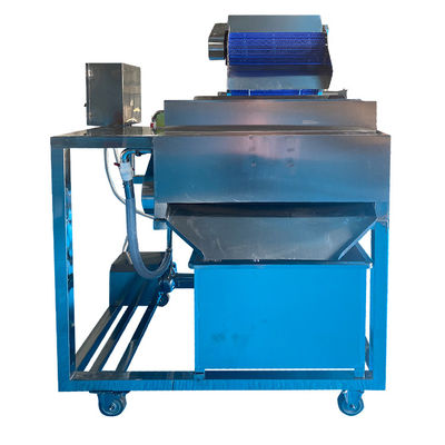 Buen precio SUS304 Máquina práctica de limpieza de camarón, separador de desechos de camarón polivalente en línea