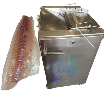 Máquina eléctrica para desollar peces de salmón multifunción 15-30pcs/min