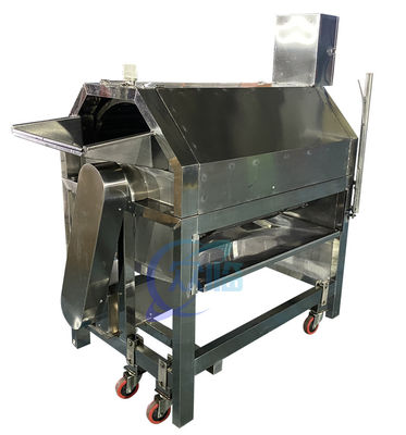 Máquina ISO 220V para descascar peces, máquina de extracción de tripas de pescado de acero inoxidable
