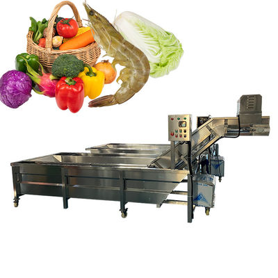 2.2KW Lavadora industrial de pescado Práctica para frutas y verduras