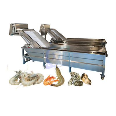 Buen precio Máquina de lavado de pescado vegetal ISO de acero inoxidable polivalente en línea