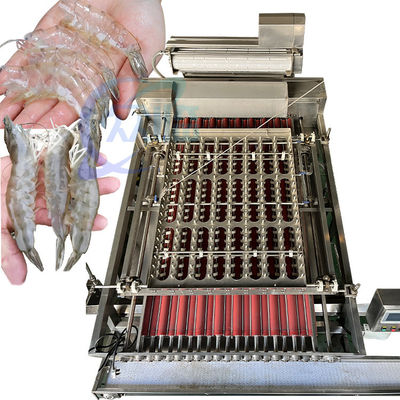 Máquina de pelar camarón de acero inoxidable Multiscene para la industria