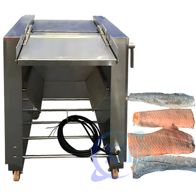 Buen precio Fabrica Venta directa Máquina de pelar de acero inoxidable de alta calidad Apto para todo tipo de peces Equipo de productos acuáticos en línea