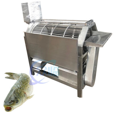 Máquina automática de descongelación de la piel de pescado, máquina de lavado para pelar la piel de pescado, máquina de descongelación de tambor