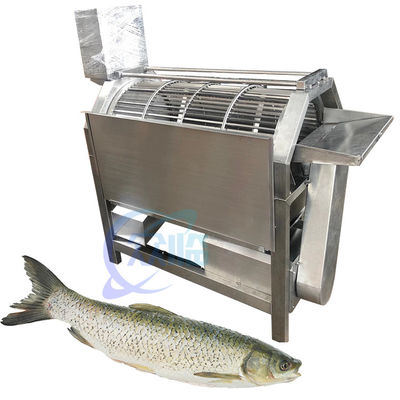 Buen precio Ventas directas de fábrica de acero inoxidable Equipo de procesamiento de pescado máquina de raspado de escamas de pescado equipo de corte de escamas de pescado en línea