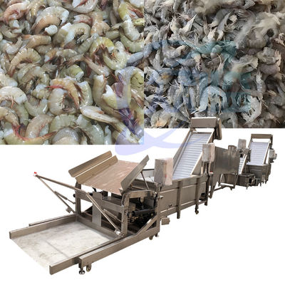 Buen precio Máquina de extracción de cabezas para la línea de producción de procesamiento de camarones en línea