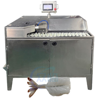 Buen precio Máquina automática de extracción y pelado de la cáscara de los camarones Máquina de pelado de los camarones Precio industrial en línea