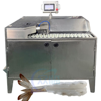 Buen precio Máquina automática de extirpación de caparazón de camarón de línea de exfoliación de camarón Máquina multifuncional de exfoliación de camarón en línea