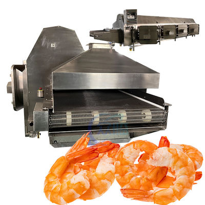 Buen precio Máquina de cocción de camarón máquina de cocción de camarón al vapor máquina de cocción multitudinaria línea de producción de camarón sushi en línea