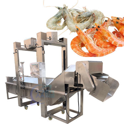Sushi Procesamiento de camarones Línea de producción de camarones Maquinaria para el procesamiento de pescado y camarones