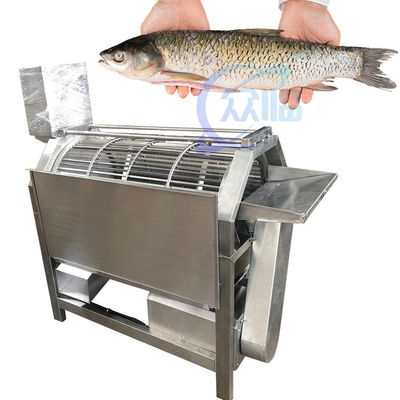 Equipo de procesamiento de pescado de acero inoxidable máquina de raspado de escamas de pescado equipo de corte de escamas de pescado