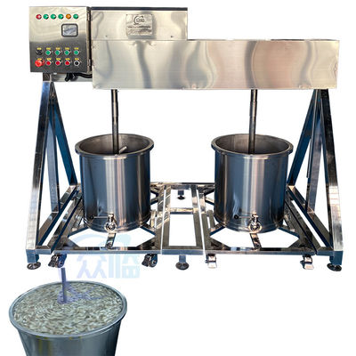 Mezclador de mariscos, pescados y camarones Procesamiento de camarones Producción de camarones Mezclador de remojo Especial para plantas de procesamiento de camarones