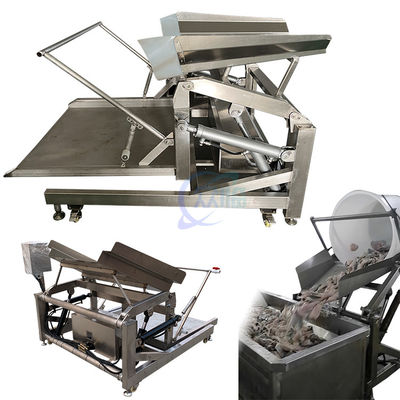 Contenedor de hielo de mariscos elevador de plástico de mariscos caja de hielo elevador de caja de hielo elevador eléctrico de carretilla eléctrica caja de enfriador comercial elevador eléctrico