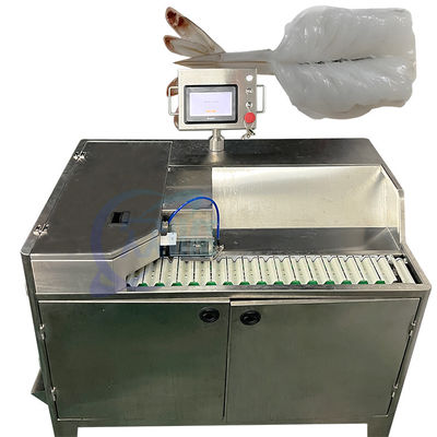 Máquina de limpieza de impurezas de camarones Máquina de clasificación de camarones Máquina de pelado de camarones