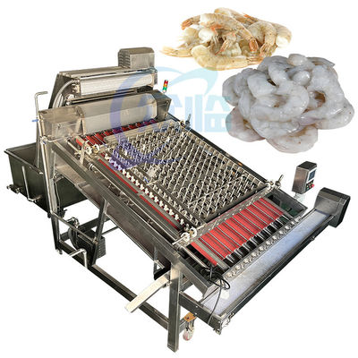 Buen precio Peladora fresca automática del camarón de la fábrica de proceso del camarón sin la peladura de la cáscara del camarón del daño y la peladora en línea