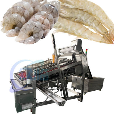 Buen precio Hecho en China Separador de piel de camarón Máquina de extracción de cáscara de camarón Especializada en la producción de extractor de cáscara de camarón en línea