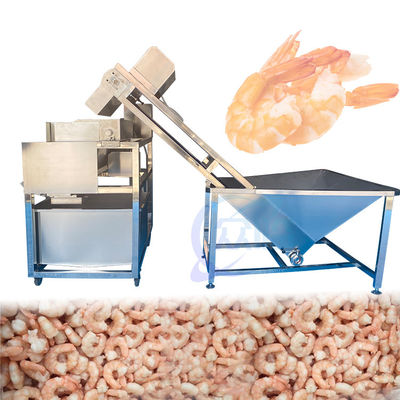 Buen precio Máquina de limpieza y elevación de camarones, separador de cáscaras de camarones, máquina de recolección de cáscaras y pelo de camarones en línea
