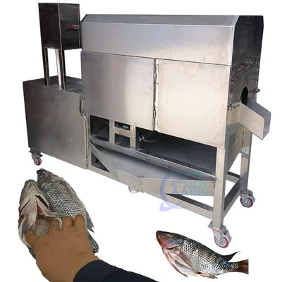 Buen precio Máquina de limpieza del vientre y de la espalda de los peces, máquina de corte y limpieza de peces en línea