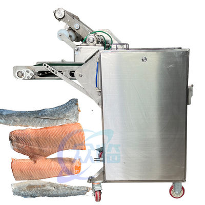 Buen precio máquina para pelar pieles de peces para el procesamiento de sardinas máquina para pelar pieles de calamares de tilapia máquina semiautomática para pelar pieles de peces en línea