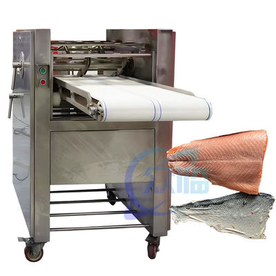 Buen precio Equipo de procesamiento de pescado Máquina automática de pelado de acero inoxidable Calabaza Tilapia Máquina de pelado y lavado en línea