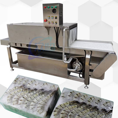 Buen precio Línea de producción de la fábrica de procesamiento de pescado y camarón bandeja de descongelación de acero inoxidable bandeja de congelación de camarón separador en línea