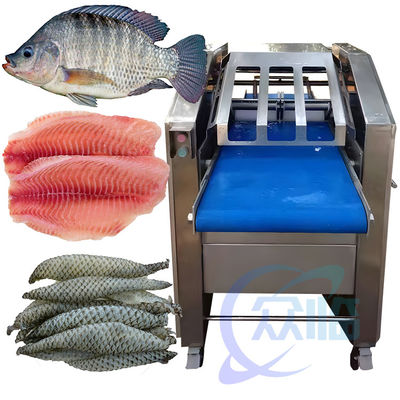 Buen precio 20-30pcs/min Máquina para quitar la piel de los peces Máquina multipropósito para pelar el salmón en línea