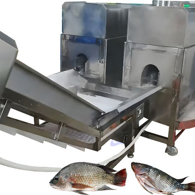 Buen precio Máquina eléctrica de limpieza de pescado de la barriga de los peces de la división de corte de la máquina de matanza de mandarina salmón de pescado en línea