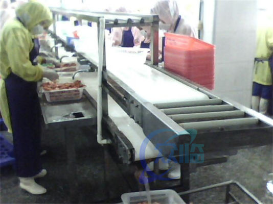 Buen precio Línea de procesamiento de camarones de 1000 kg de capacidad Línea de producción de capas y cáscaras de camarón en línea