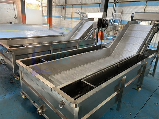 Buen precio Máquina de limpieza automática de cangrejos de frutas y verduras de mariscos máquina de limpieza de burbujas de alta presión en línea