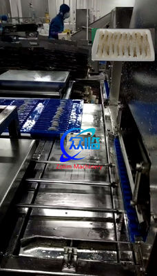 Buen precio Capacidad 15000pcs/h Máquina automática Tempura y Máquina automática NOBASHI en línea