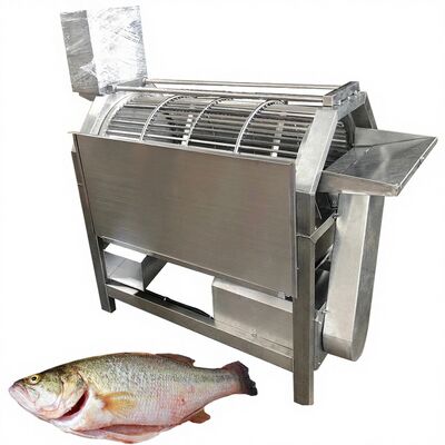 Buen precio Máquina de escamación de peces automática práctica resistente al desgaste 500-600 kg/h 380V 2200x1150x1600mm en línea