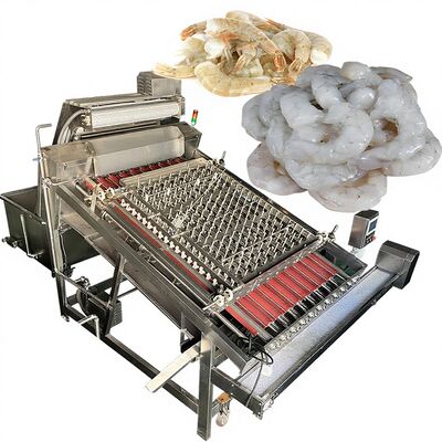Buen precio Práctico sistema de pelado de camarones 3KW multifuncional para máquina descascaradora de camarones Zolim línea de pelado de camarones desgranadora de camarones en línea
