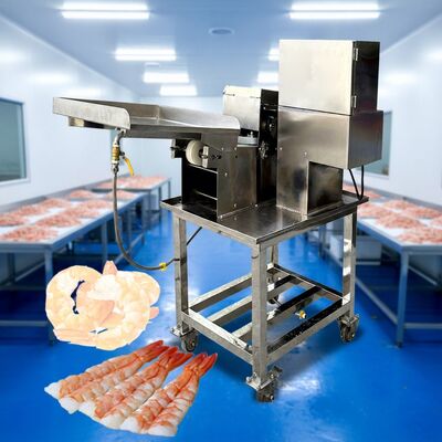 Buen precio Máquina de corte de gambas inteligente SUS304 Equipo de corte de gambas anticorrosión Certificación CE Sushi Cortador de gambas para mariscos en línea