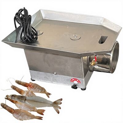 Buen precio Máquina de corte de camarón de 510x400x300mm Máquina automática de corte de camarón anticorrosión para la planta de camarón en línea