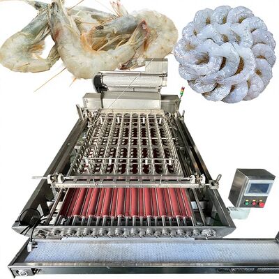 Buen precio Máquina para pelar camarones con pantalla táctil Multiscene 3000W 150-250KG/H Pelador automático de camarones 3kw Máquina para pelar camarones en línea